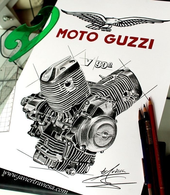 SUDADERA MOTO GUZZI BLACK - Imagen 3