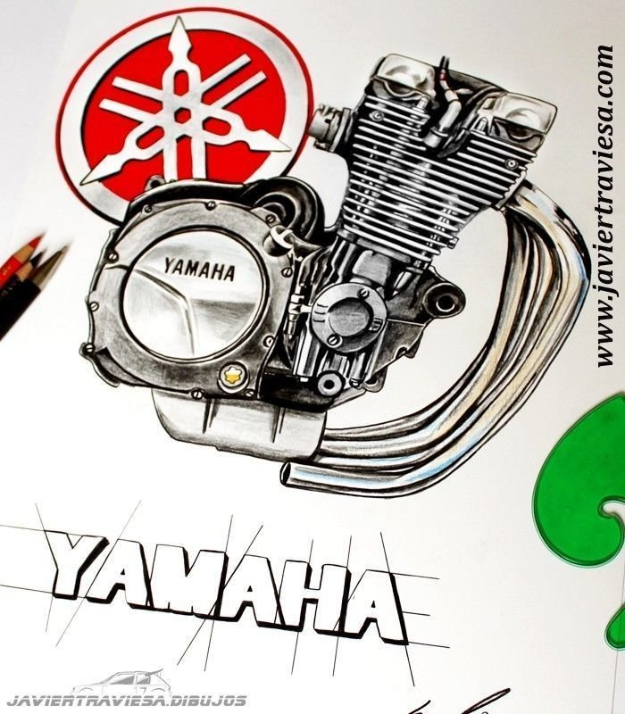 SUDADERA MOTO YAMAHA BLACK - Imagen 3