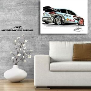 POSTER HYUNDAI I20 WRC