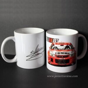 TAZA RALLY MITSUBISHI LANCER EVO VI TOMMI MAKINEN