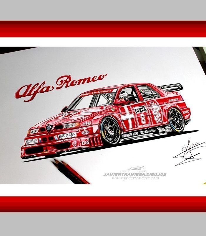 SUDADERA ALFA 155 DTM BLACK - Imagen 3