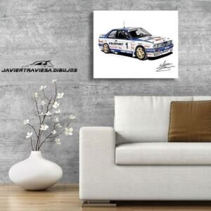 POSTER BMW M3 PEP BASSAS