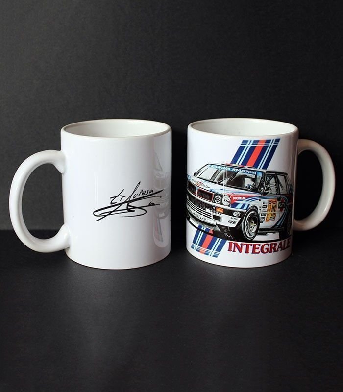 TAZA LANCIA DELTA INTEGRALE MARTINI RACING