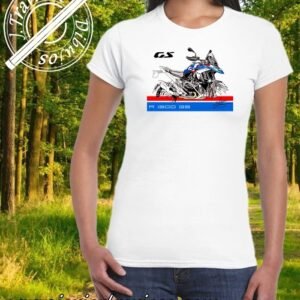 CAMISETA MUJER MOTO BMW R1300GS