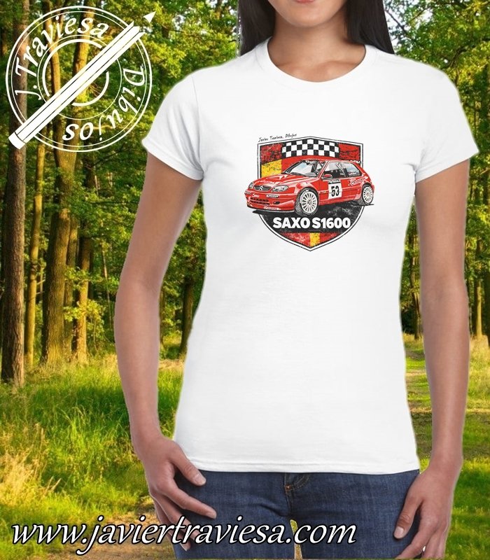 CAMISETA CON DIBUJO CITROEN SAXO KIT KAR - Imagen 5