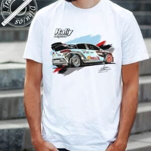 CAMISETA CON EL DIBUJO DEL HYUNDAI i20 WRC