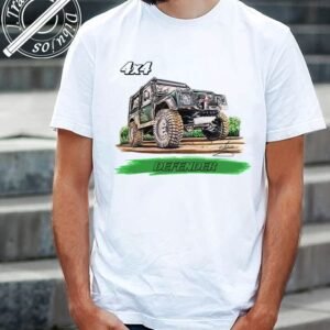 CAMISETA CON DIBUJO DE LAND ROVER DEFENDER