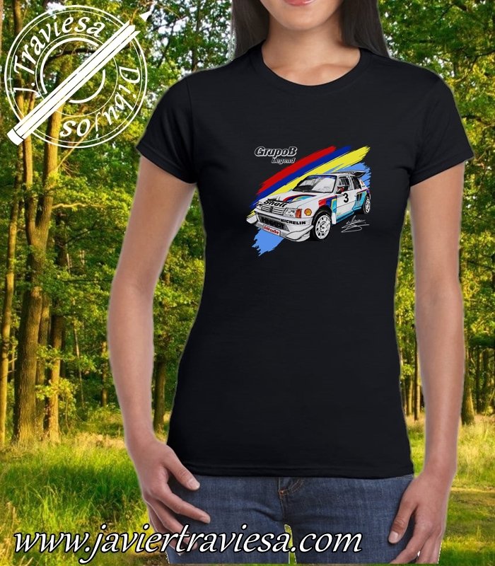 CAMISETA PEUGEOT 205 TURBO 16 GRUPO B - Imagen 6