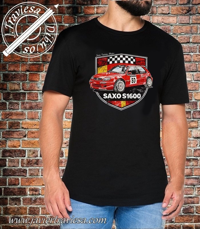CAMISETA CON DIBUJO CITROEN SAXO KIT KAR - Imagen 3