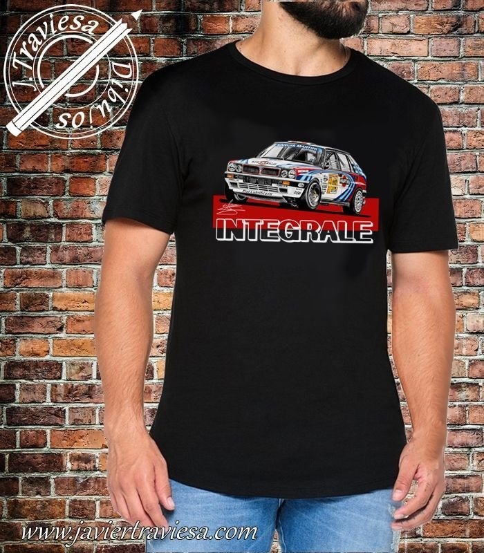 CAMISETA LANCIA DELTA INTEGRALE MARTINI RACING - Imagen 4