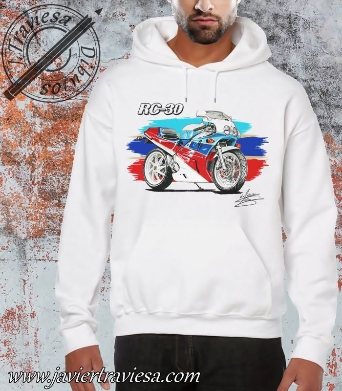 SUDADERA MOTO HONDA RC30