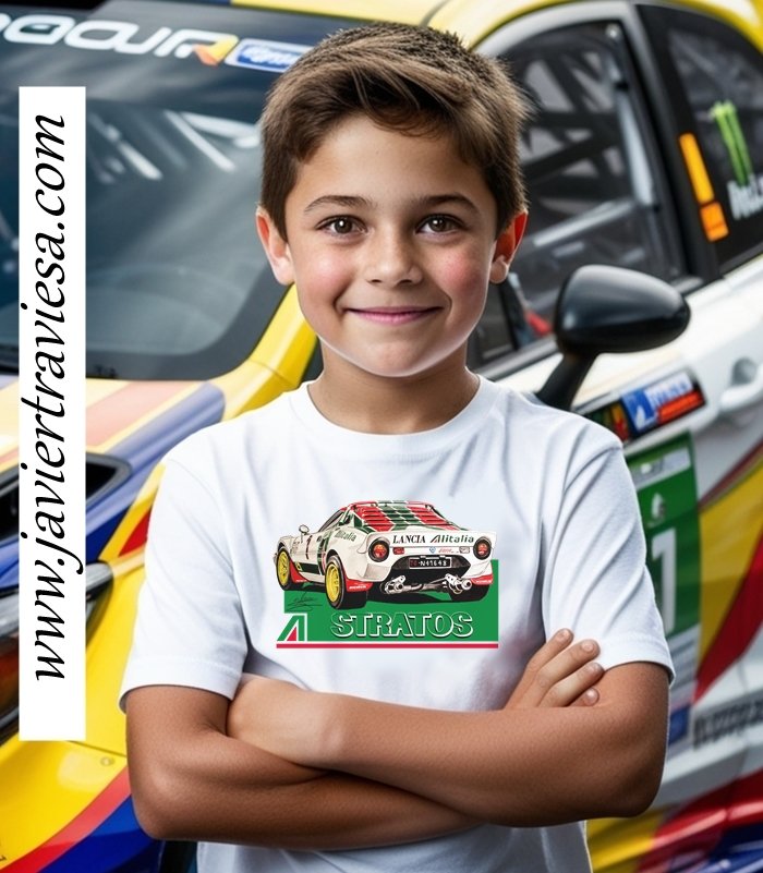 CAMISETA LANCIA STRATOS ALITALIA - Imagen 4
