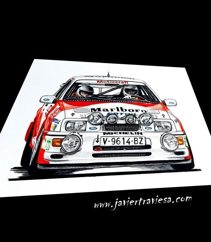 CAMISETA FORD SIERRA COSWORTH - Imagen 3