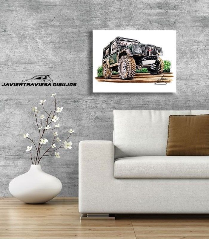 POSTER LAND ROVER DEFENDER