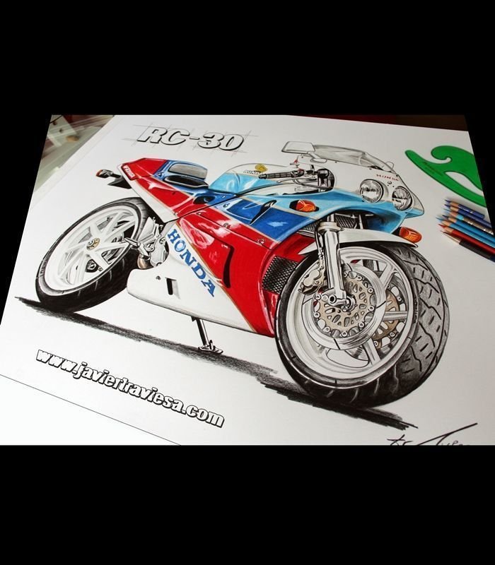 SUDADERA MOTO HONDA RC30 - Imagen 3
