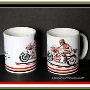 TAZA DIBUJO SUZUKI RGV500 gp